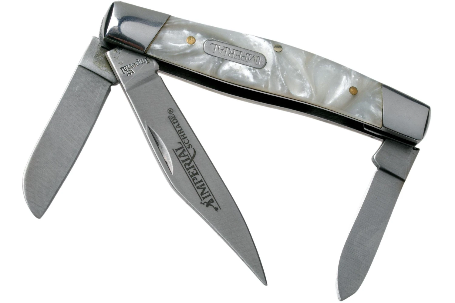 Imperial Large Stockman Cracked Ice IMP14L Couteau De Poche Slipjoint 1 Imperial Large Stockman Cracked Ice IMP14L Couteau De Poche Slipjoint