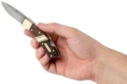 Old Timer Lockback 28OT Couteau De Poche Avec étui En Cuir -Folding Knives Soldes OT28OT 08 schrade old timer