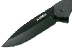 Schrade Fixed Knife 4" Drop Point 1124286 Tan & Black FRN Couteau De Poche -Folding Knives Soldes SC1124286 03 schrade