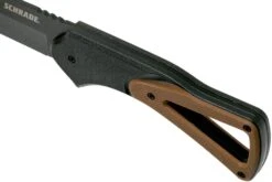 Schrade Fixed Knife 4" Drop Point 1124286 Tan & Black FRN Couteau De Poche -Folding Knives Soldes SC1124286 05 schrade