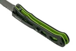 Schrade Inert CLR 1159303, Aluminium Vert Noir, Couteau De Poche -Folding Knives Soldes SC1159303 04 schrade