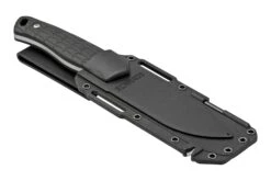 Schrade Exertion Gut Hook Knife 1159308, Couteau Fixe Noir -Folding Knives Soldes SC1159308 06 schrade