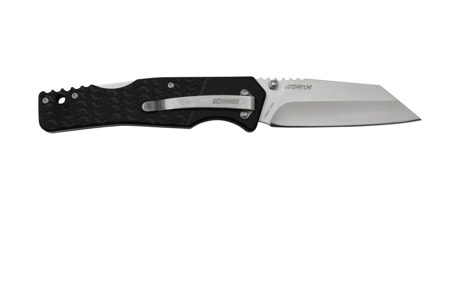 Schrade Ultimatum, 1159318 Couteau De Poche G10 Noir 2 Schrade Ultimatum, 1159318 Couteau De Poche G10 Noir - Image 2