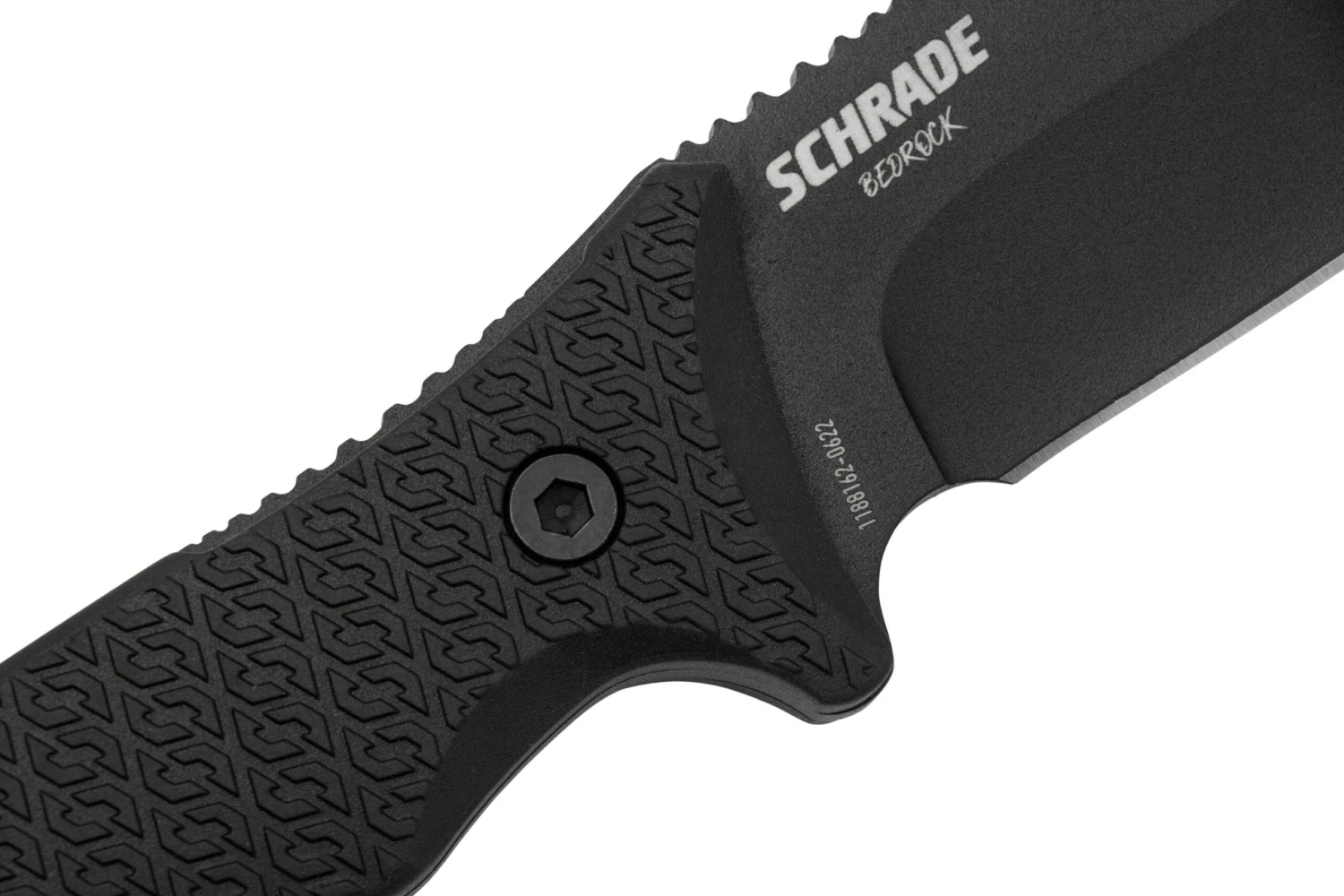 Schrade Bedrock Sheepsfoot, 1182514, Couteau Fixe Noir 5 Schrade Bedrock Sheepsfoot, 1182514, Couteau Fixe Noir - Image 5