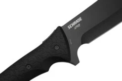 Schrade Leroy Fixed Blade 650942, Couteau De Survie Noir -Folding Knives Soldes SC650942 05 schrade