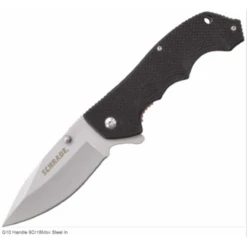 Couteau Tactical Schrade Lame Acier 9Cr18Mov Manche G-10 SCH109 - Free Shipping