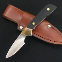Couteau Chasse Schrade Old Timer Lil' Finger Hunter Acier 440 Manche Delrin SCH156OT
