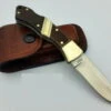 SCH28OT Couteau Schrade Old Timer Mountain Beaver Jr Acier 9Cr17MoV Etui CUir - Livraison Gratuite
