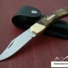 COUTEAU DE CHASSE Schrade 'Old Timer' Golden Bear 6OTW IRONWOOD Pocket/Hunting Knife SCH6OTW