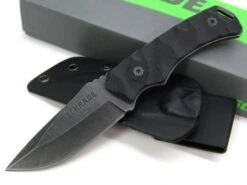 Couteau Schrade Tactical Drop Point Acier 8Cr13 Manche G-10 SCHF14 - Free Shipping