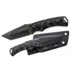 Couteau De Survie Tactical Schrade Tanto Acier 8Cr13 Carbone Manche G-10 SCHF15 - Free Shipping