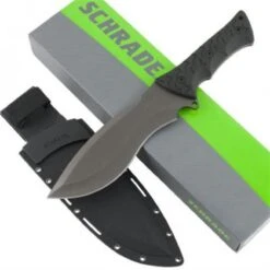 Couteau De Survie Schrade Little Ricky Acier 8Cr13MoV Manche FRN Etui Kydex SCHF28 - Free Shipping