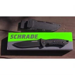 Couteau De Combat/Survie Acier 8Cr13MoV Manche Abs Etui Kydex SCHF30 - Free SHipping