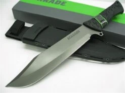 Schrade Leroy Bowie SCHF45, Machette, Couteau De Survie