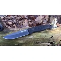 Couteau De Survie Schrade Frontier Acier Carbone 1095 Manche TPE Etui Abs + Allume Feu SCHF56L - Free Shipping