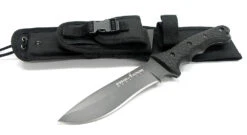 Schrade Fixed Blade SCHF9, 1095 Carbon Steel, Couteau à Lame Fixe, Brian Griffin Design