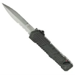 Couteau Automatique SCHRADE Viper OTF 3nd Generation Acier 4034 Serrat SCHOTF3S - Free Shipping