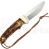 Couteau Schrade Uncle Henry Pro Hunter Lame Acier 7Cr17 Manche Delrin Façon Cerf Etui Cuir SCHPH1N - Free Shipping